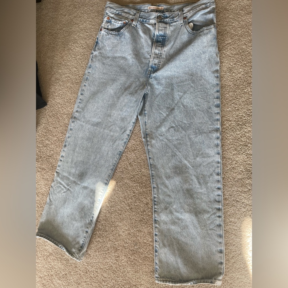 Ribcage Straight ankle Levis